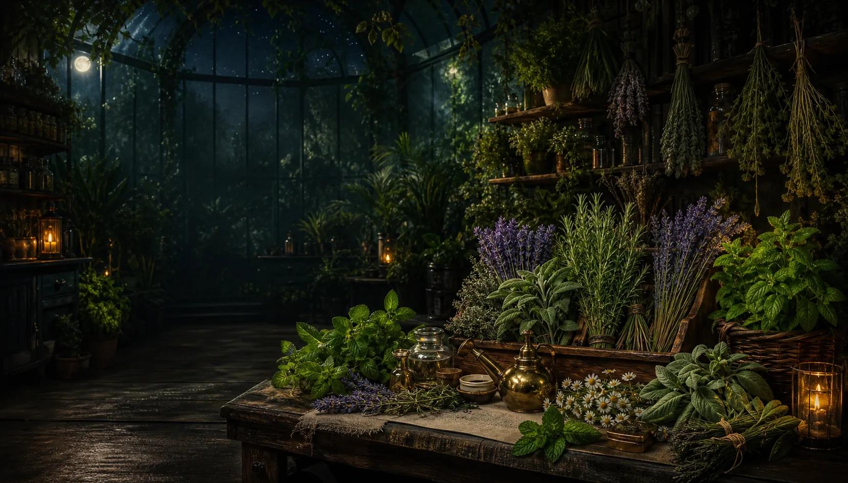 Atmospheric artwork for Herbs