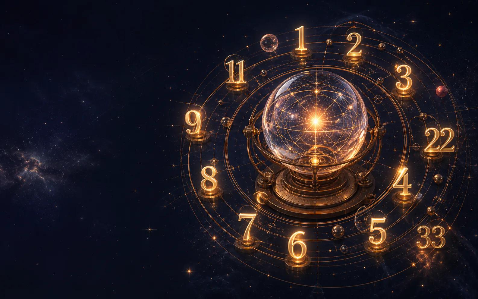 Atmospheric artwork for Numerology