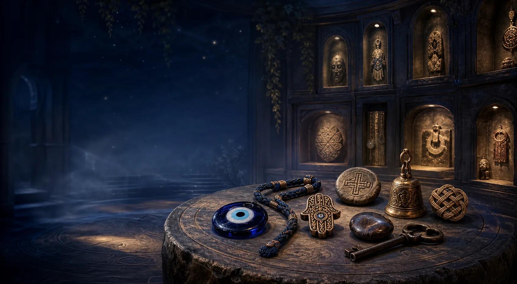 Atmospheric artwork for Protective Charms & Magic