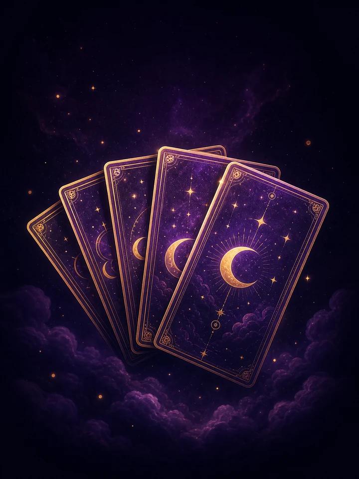 Atmospheric artwork for Tarot